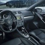 Interior del Volkswagen Golf R Cabriolet
