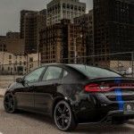 Parte trasera del Dodge Dart Mopar 2013