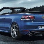 Parte trasera del Volkswagen Golf R Cabriolet