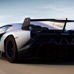 Trasera del Lamborghini Veneno