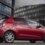 Trasera del Toyota Yaris