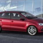 Vista lateral Volkswagen Polo 2014