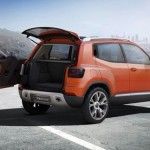 Vista trasera del Volkswagen Taigun 2014