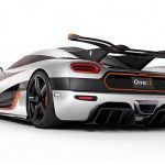 Vista trasera del Koenigsegg Agera One:1