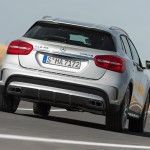 Trasera Mercedes GLA 45 AMG
