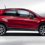 Fiat 500X - Rojo - Lateral