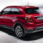 Fiat 500X - Rojo - Trasera